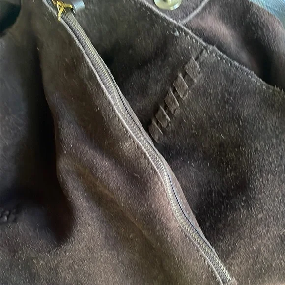 Haute Hippie Rich Brown Suede Bag - Picture 10 of 11